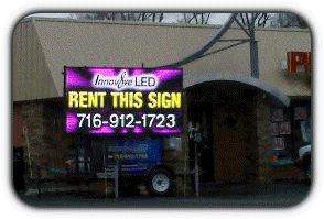 led sign rental